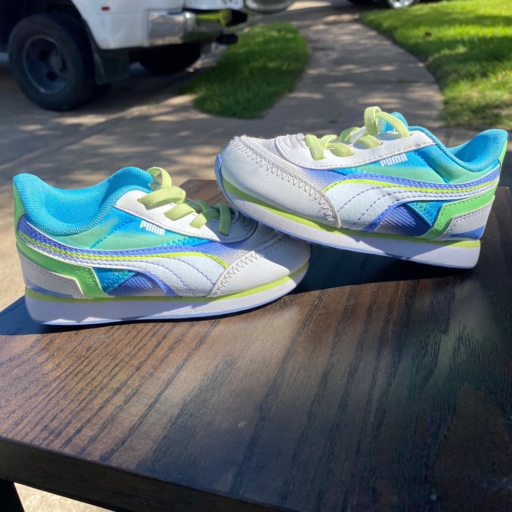 Puma 382761-02 Future Rider Airbrush   Toddler Sneakers Shoes Casual 9C